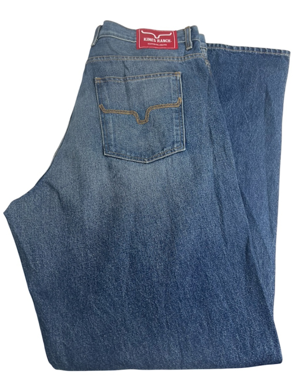 Kimes Ranch Stewart Jeans Mens Size 40/36 Relaxed Bootcut Western Cowboy EUC